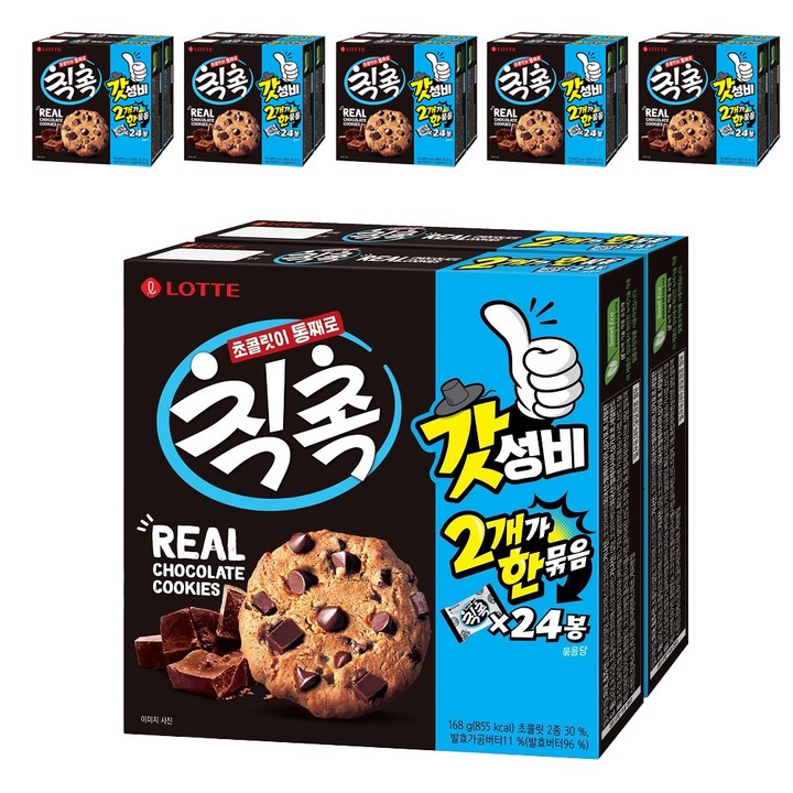 롯데웰푸드 칙촉, 168g, 12개