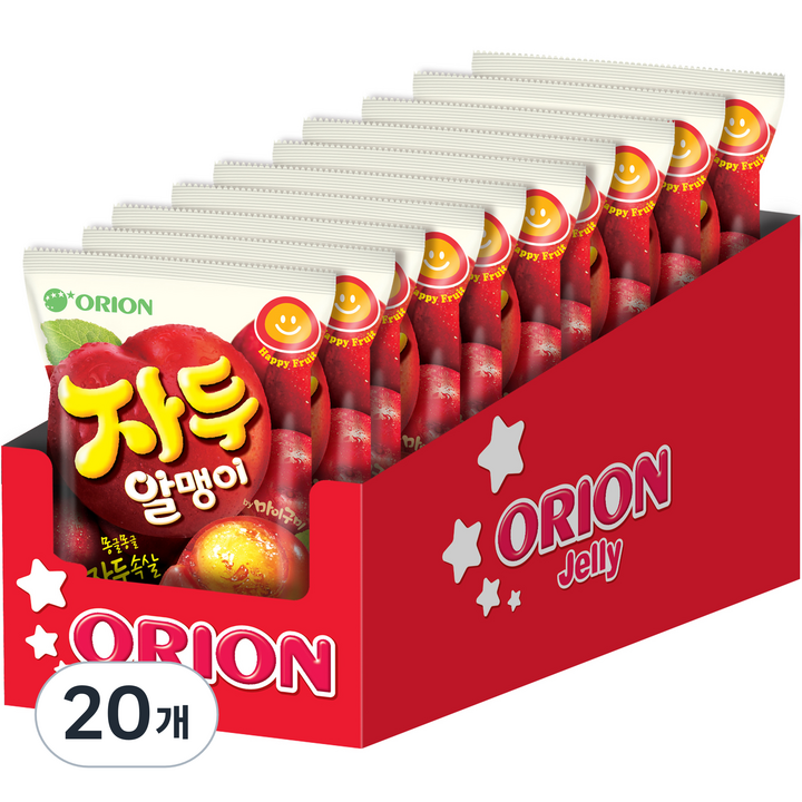 마이구미 자두 알맹이 젤리 10p, 67g, 20개