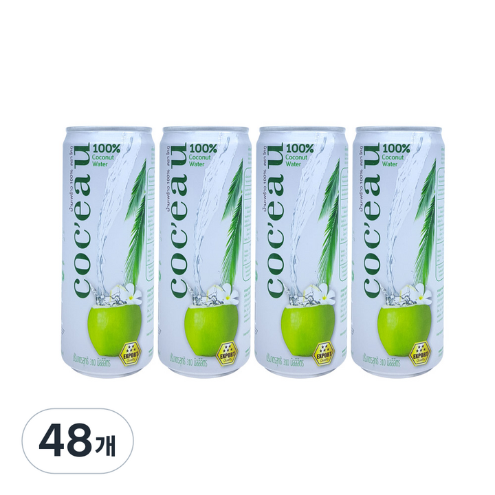 코쿠 코코넛워터, 310ml, 48개