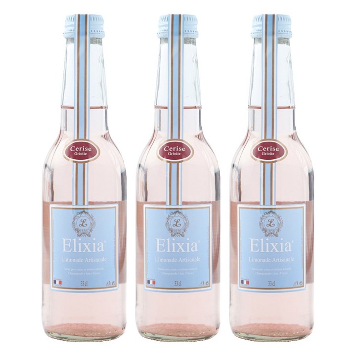 엘릭시아메렐로 체리탄산음료, 330ml, 3개