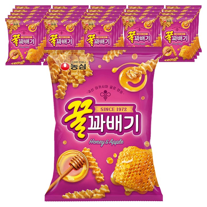 꿀꽈배기, 141g, 24개