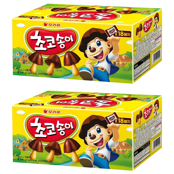 초코송이, 648g, 2개