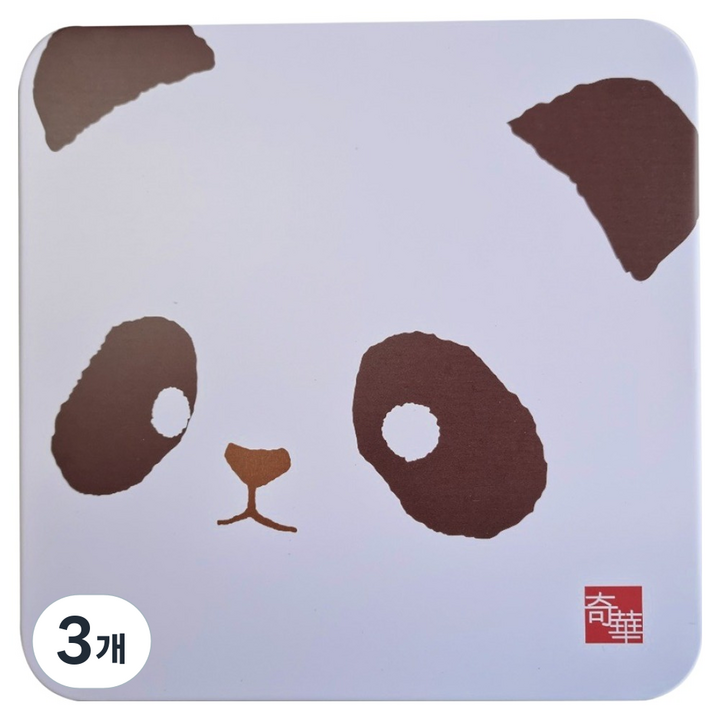 기화병가 버터 판다쿠키, 198g, 3개