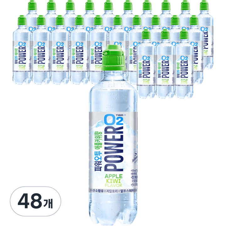 파워오투 애플키위맛, 500ml, 48개