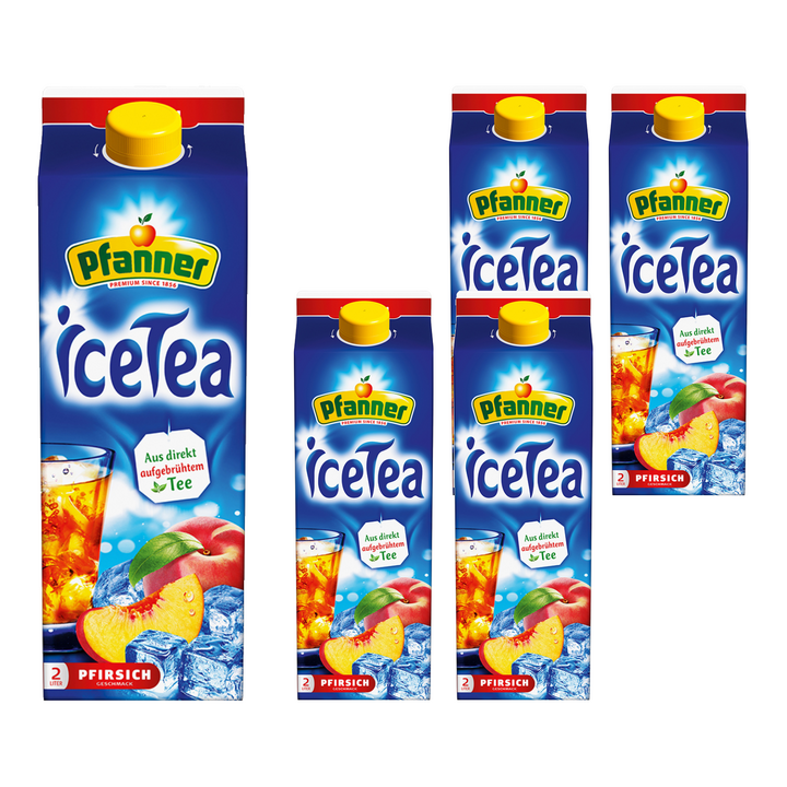 파너 아이스티 복숭아, 2L, 5개