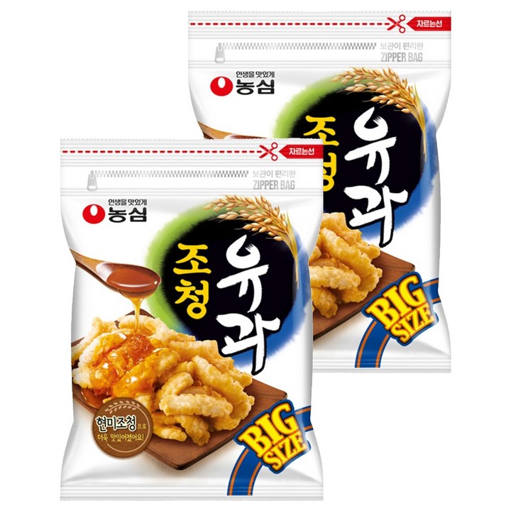 조청유과, 320g, 2개