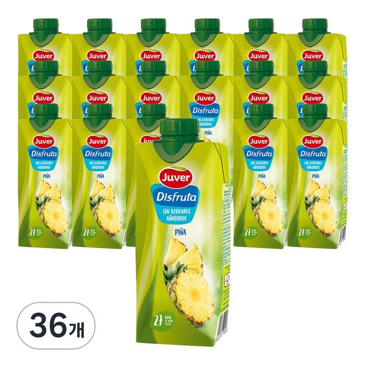 후버 디스프루타 파인애플 주스, 330ml, 36개