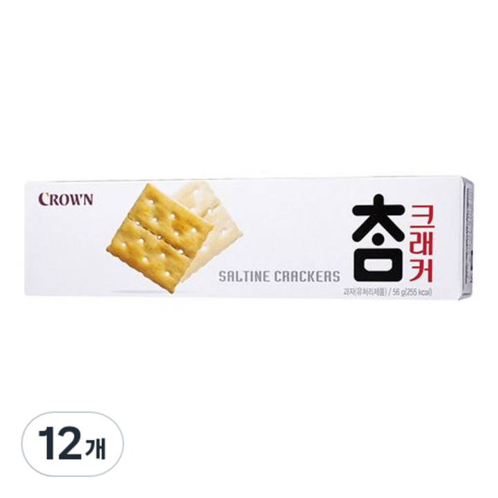 참크래커, 56g, 12개