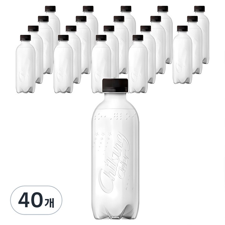 칠성사이다 제로 ECO 무라벨, 40개, 300ml