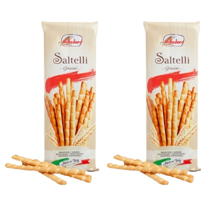 발레도로 그리시니 막대과자 쌀텔리, 100g, 2개