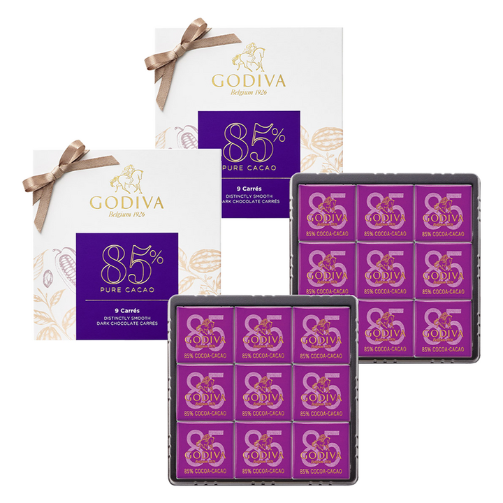 고디바 까레 어쏘트먼트 다크 초콜릿 85% 9p, 2개, 45g