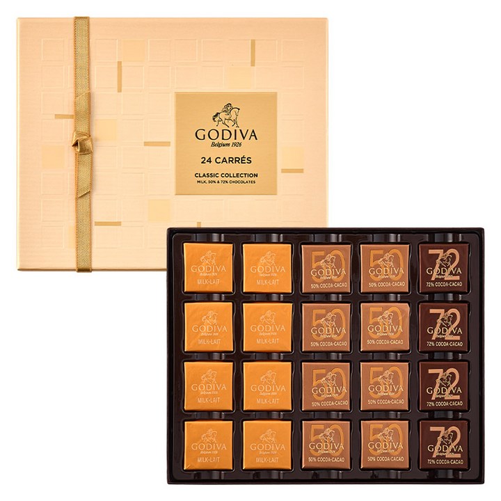 고디바 까레 어쏘트먼트 초콜릿 24p, 129g, 1개