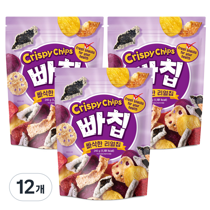 빠칩, 240g, 12개