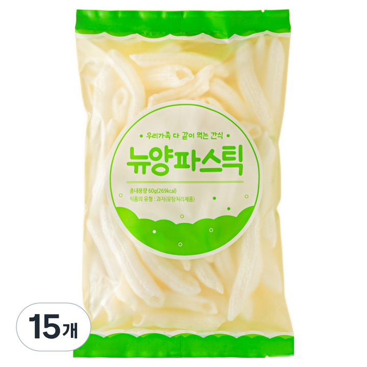 뉴양파스틱, 60g, 15개