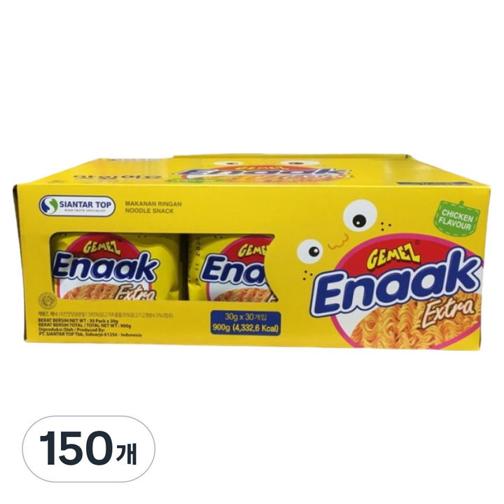 에낙 라면과자 30p, 30g, 150개