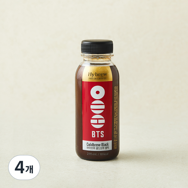 Hybrew 콜드브루 블랙, 4개, 270ml