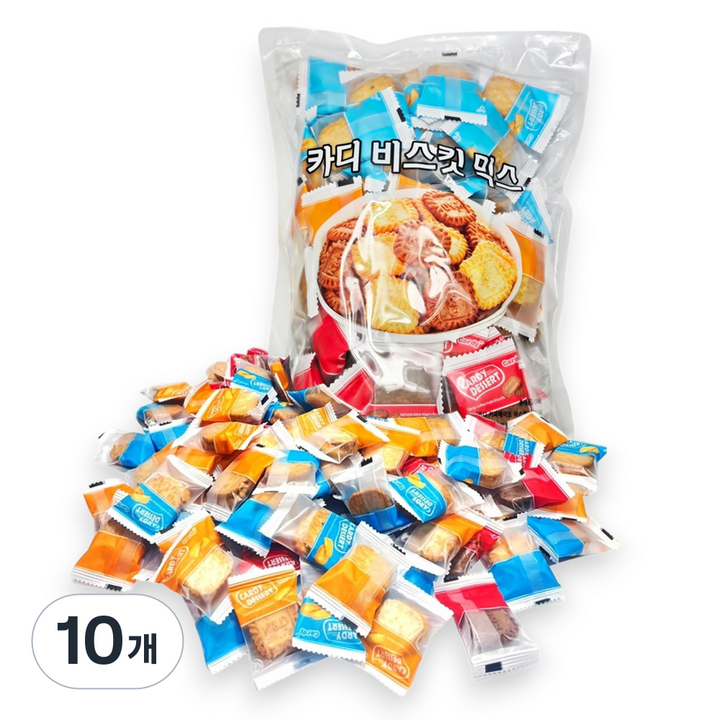 카디 비스킷 믹스, 10개, 500g