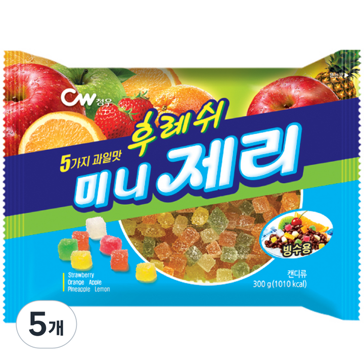 [청우] 후레쉬미니제리 300g, 5개