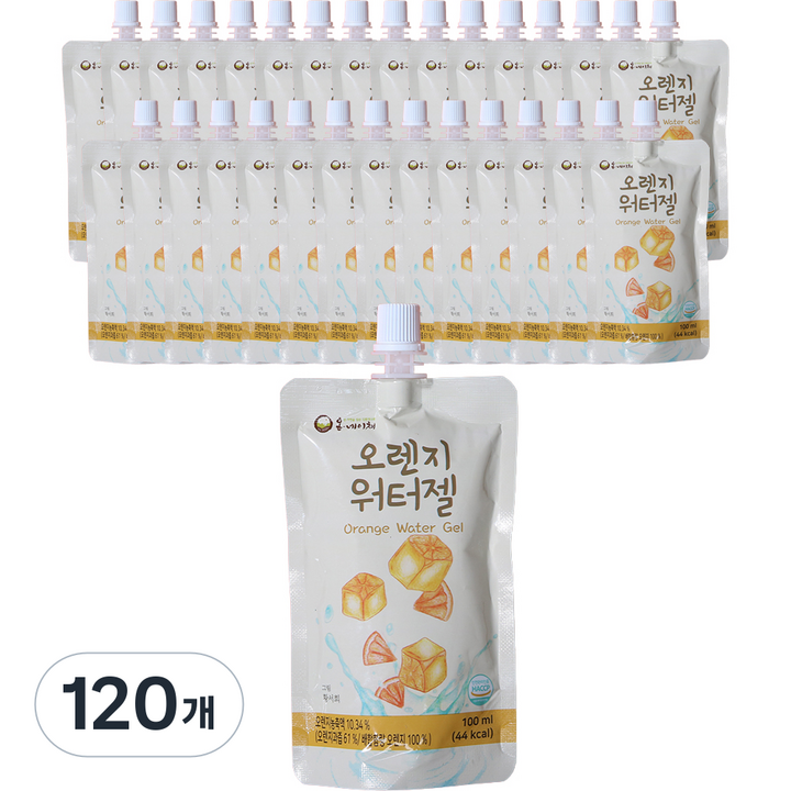 온네이쳐 오렌지 워터젤, 100ml, 120개
