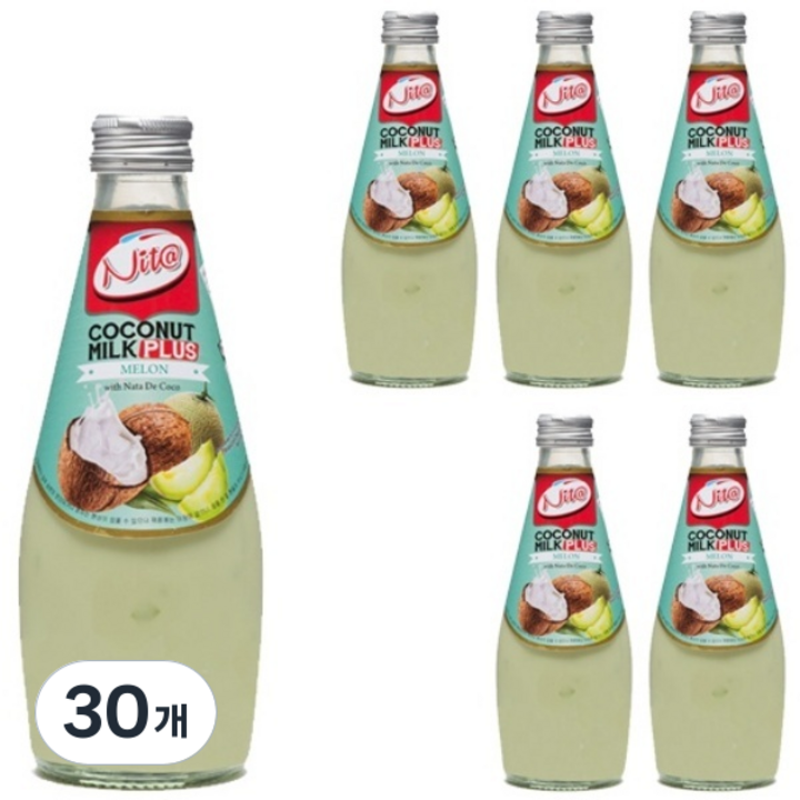 니타 코코넛밀크 플러스 멜론맛, 30개, 290ml