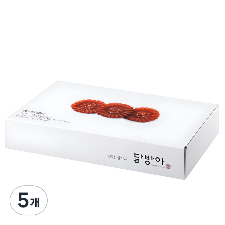 달방아 호박 찹쌀 약과 20p, 800g, 5개