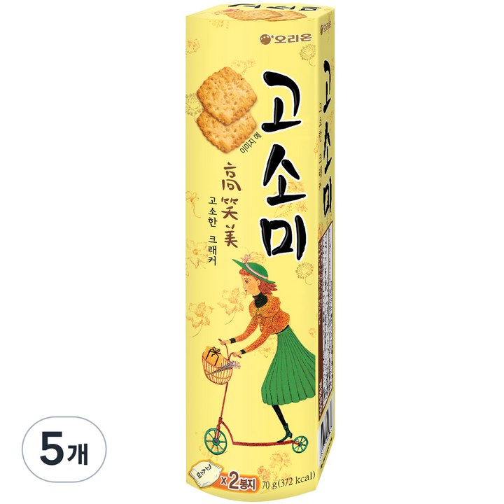 오리온 고소미, 70g, 5개