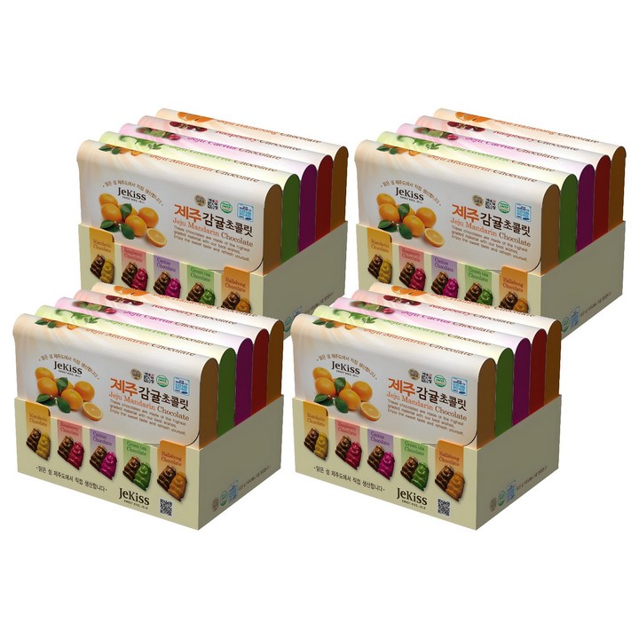 제키스 제주 종합 초콜릿 5종 세트, 4세트
