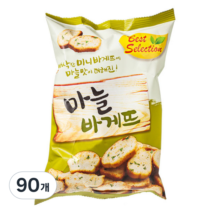 다담 마늘바게뜨 과자, 90개, 100g