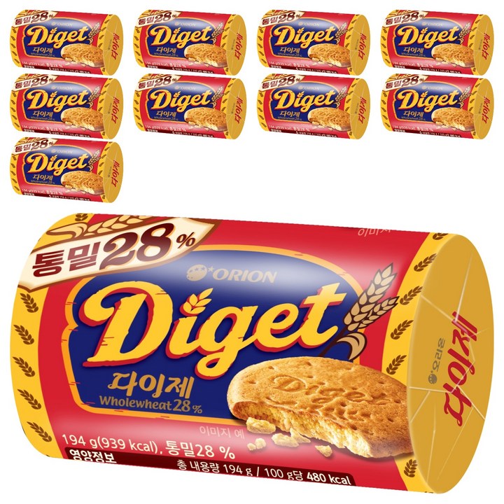 닥터유 다이제, 194g, 10개
