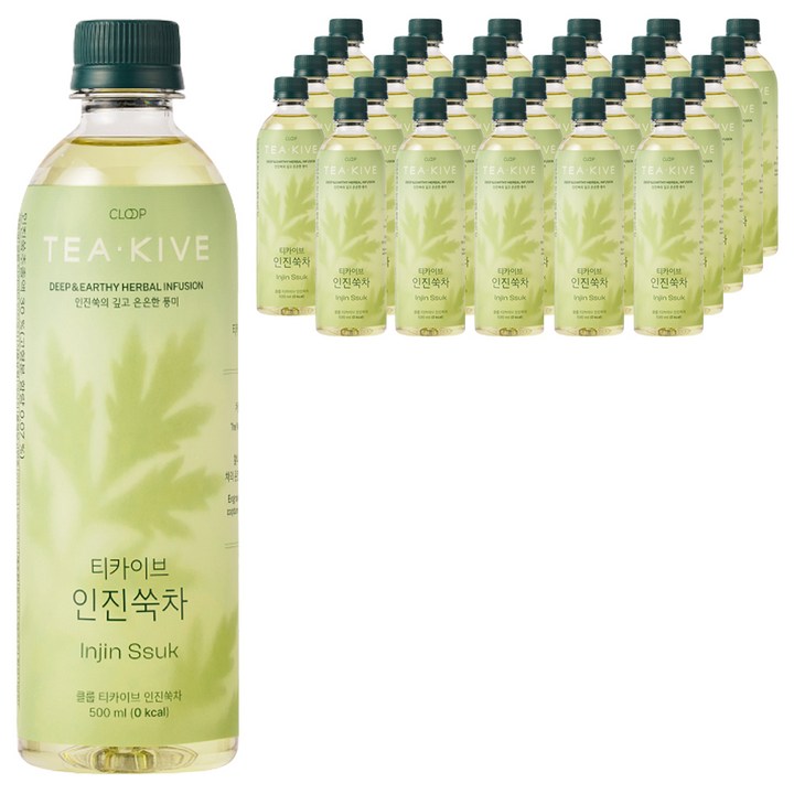 클룹 티카이브 인진쑥차, 30개, 500ml