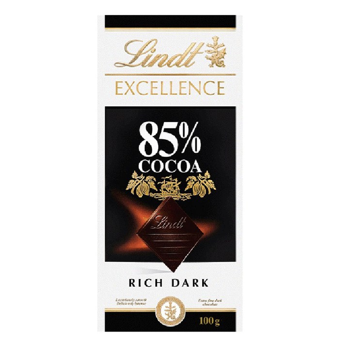 린트 엑설런스 85% 코코아 다크 초콜릿, 100g, 1개
