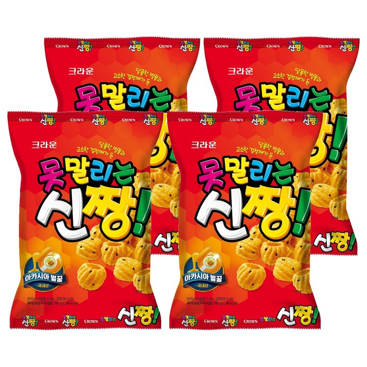 못말리는신짱, 245g, 4개