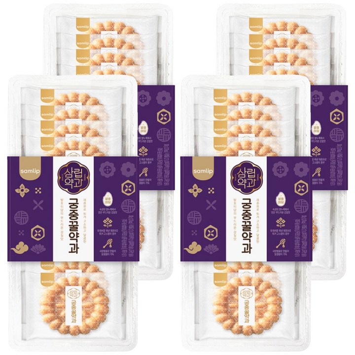 삼립 궁중 꿀약과 10p, 300g, 4개