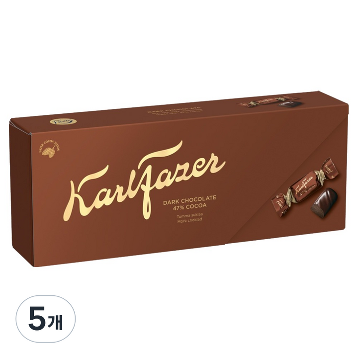 칼파제르 다크 초콜릿, 250g, 5개