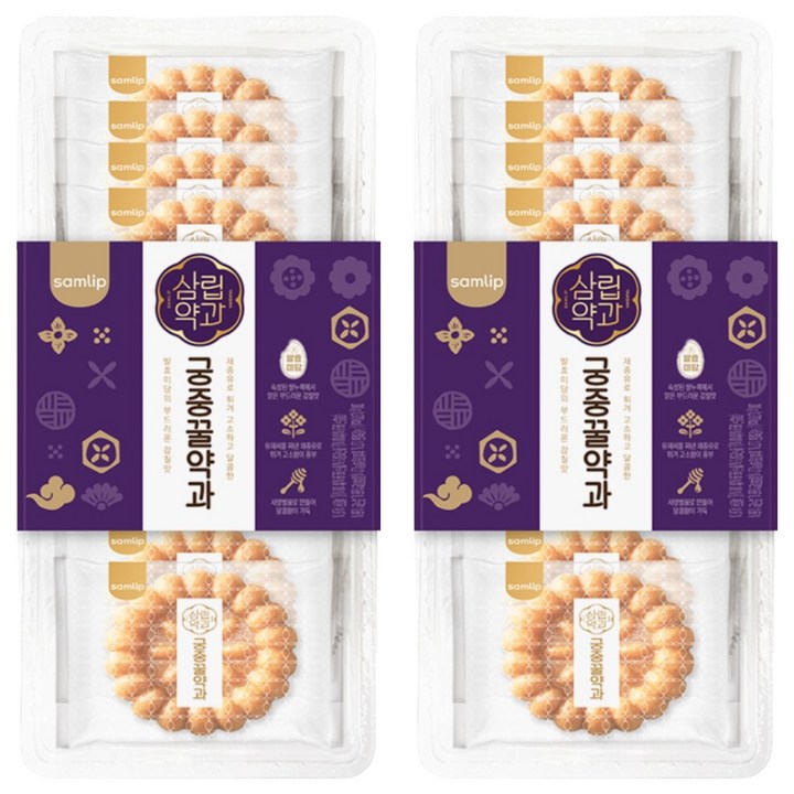 삼립 궁중 꿀약과 10p, 300g, 2개