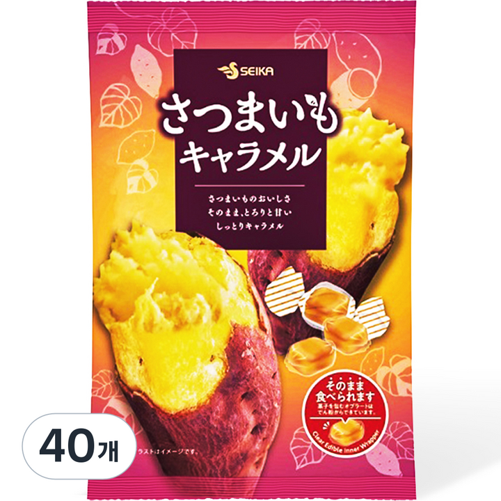 세이카 고구마 모찌 카라멜, 103g, 40개