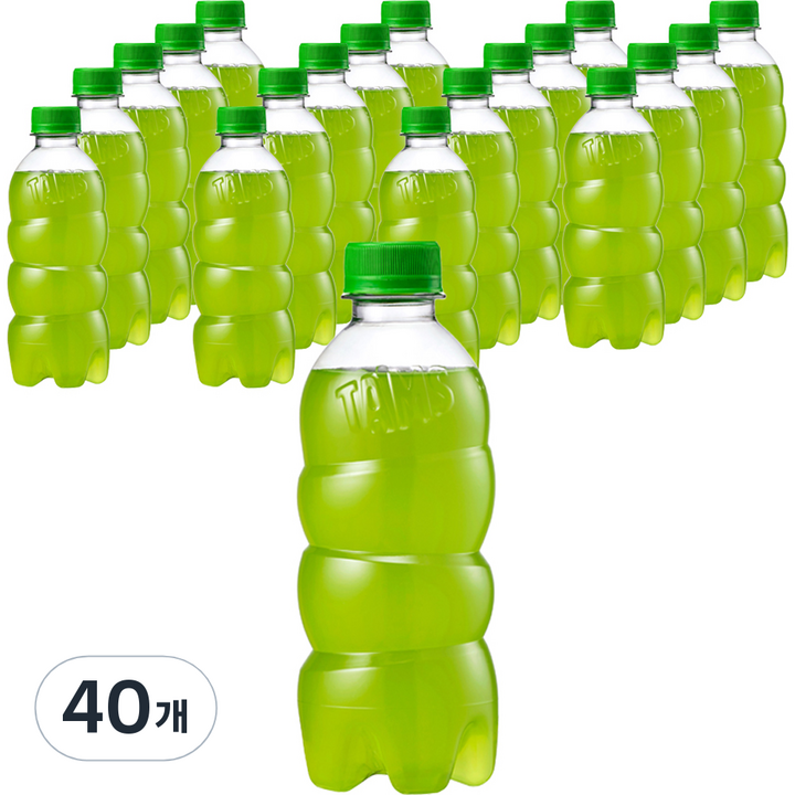 탐스제로 사과키위, 340ml, 40개
