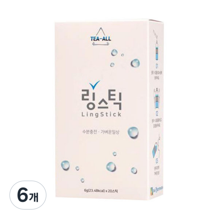 링스틱, 120g, 6개