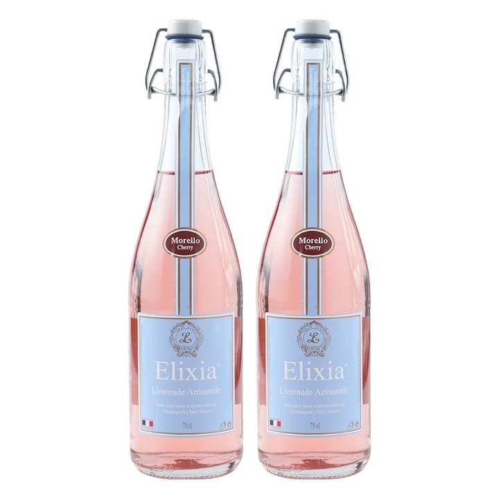 엘릭시아 체리맛 탄산음료, 750ml, 2개