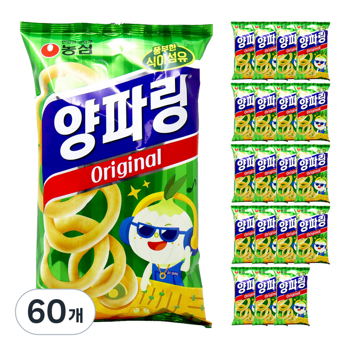 양파링 오리지널, 80g, 60개