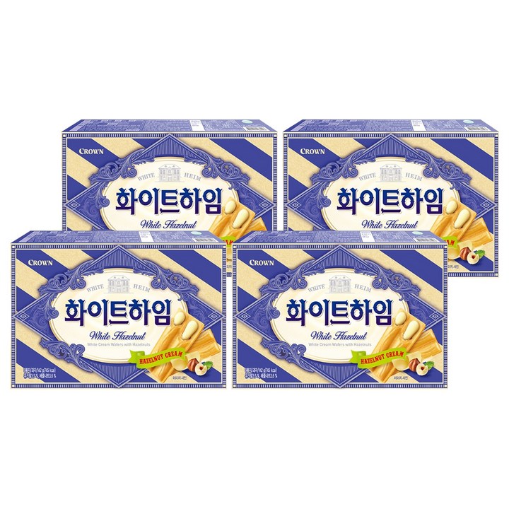 쵸코하임 화이트하임 중, 142g, 4개