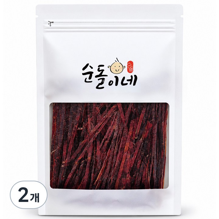 순돌이네 오징어귀채, 2개, 300g
