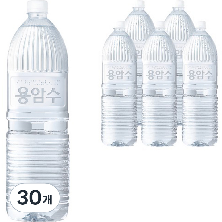 오리온제주용암수 무라벨, 2L, 30개
