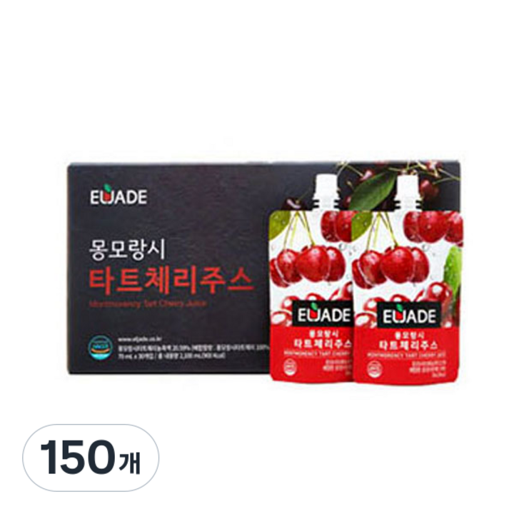 엘제이드 몽모랑시 타트체리 주스, 70ml, 150개