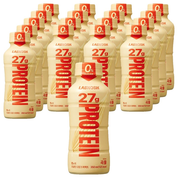 랩노쉬 프로틴 드링크 퍼펙트 곡물, 18개, 350ml