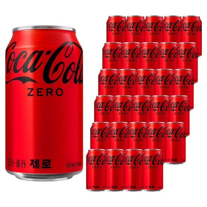 코카콜라 제로, 350ml, 48개