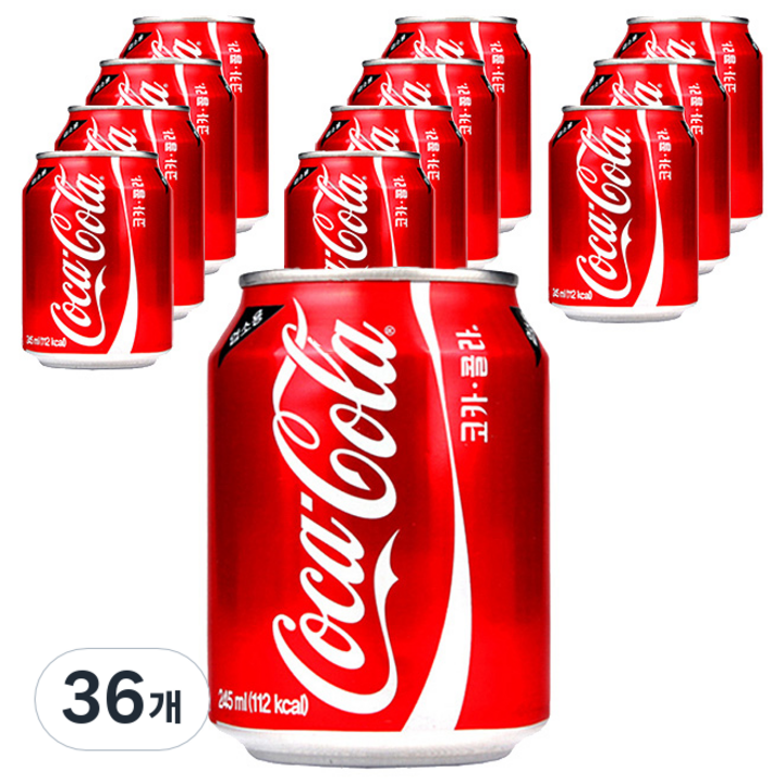코카콜라 업소용, 245ml, 36개