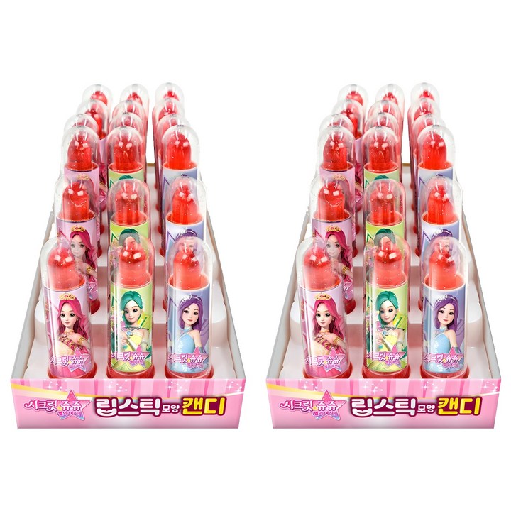 시크릿쥬쥬 립스틱캔디, 6g, 36개