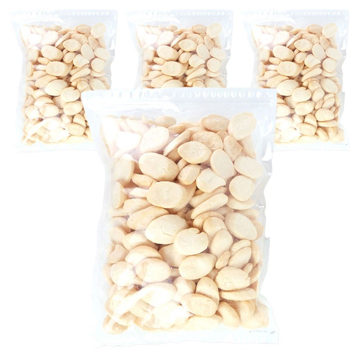 우리가스토리 쌀떡국튀밥 떡뻥 뻥튀기, 400g, 4개
