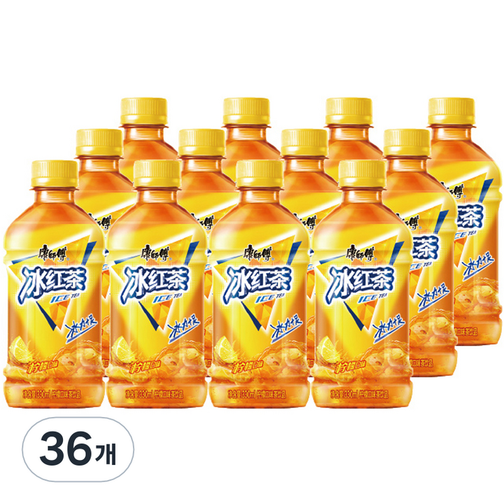 캉스푸 빙홍차 아이스티, 330ml, 36개